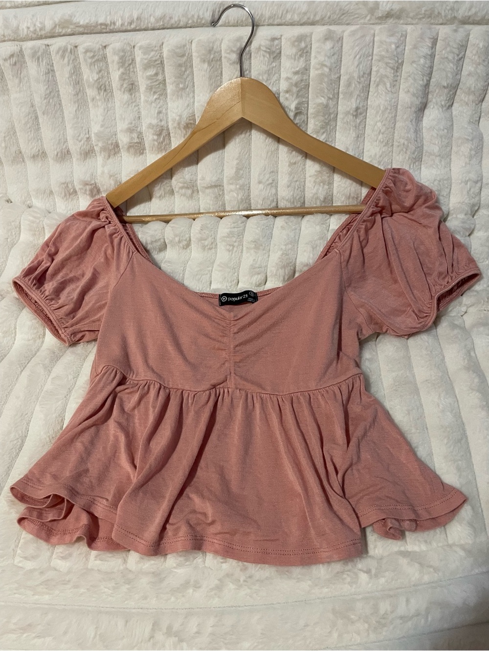 pink babydoll like top🪽